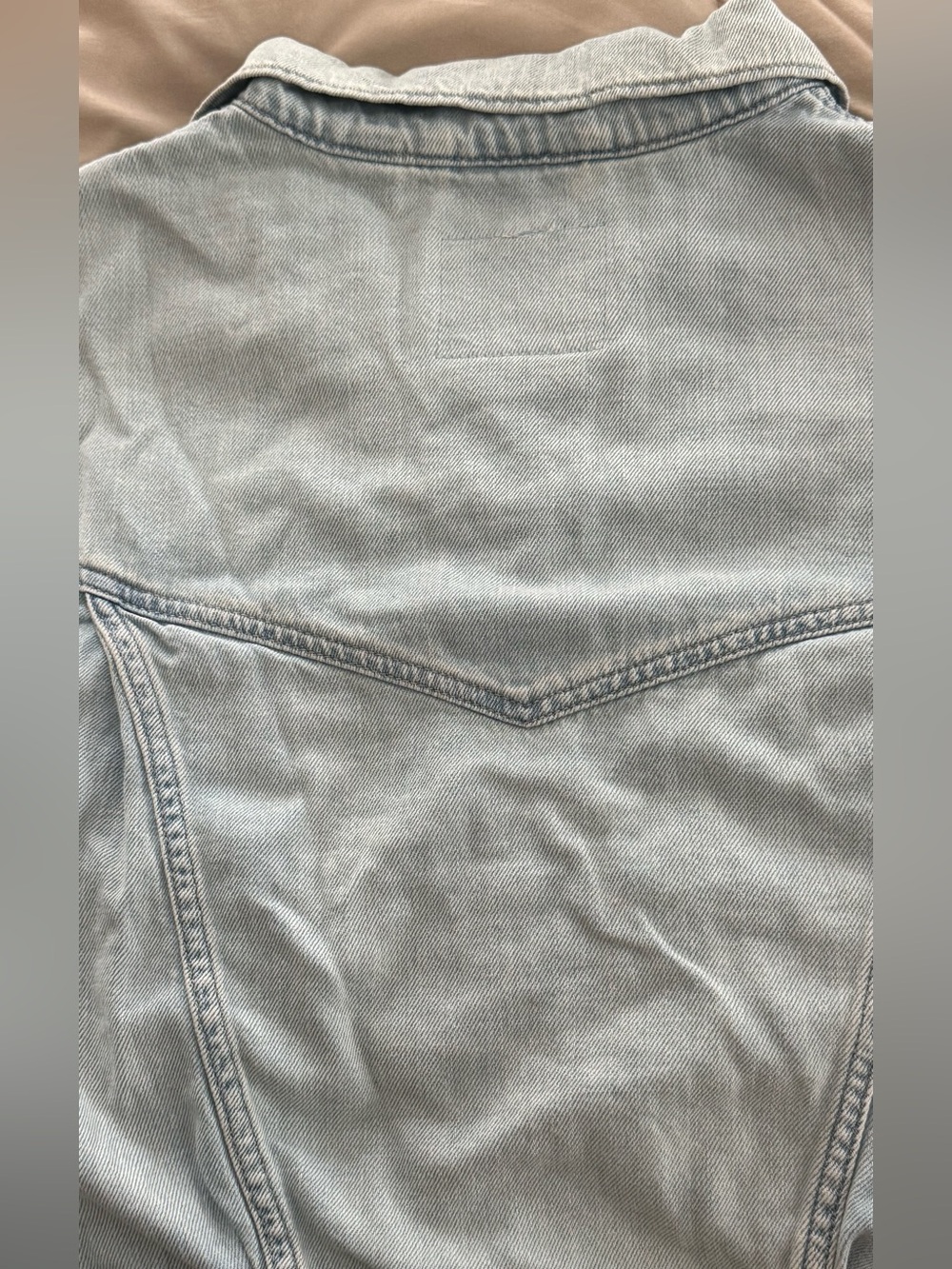 Levi's Light Blue Denim Jacket Sz S - Picture 8 of 10